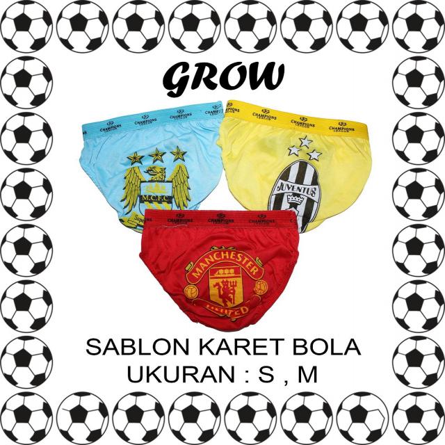 CELANA DALAM ANAK SABLON KARET BOLA SIZE L