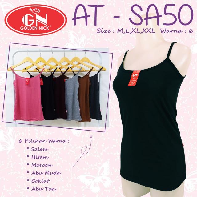 ATASAN SINGLET WARNA AT-SA50 UKURAN L